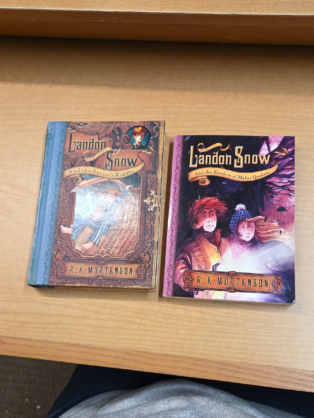 Landon Snow Books 1-2 by R.K Mortenson (Hardback & Paperback)